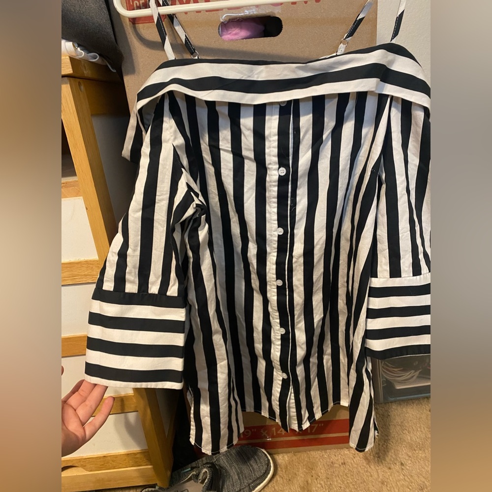 Striped dress shirt